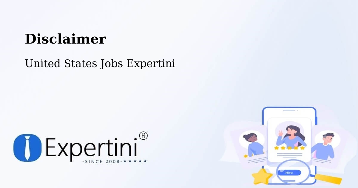 Disclaimer – Port Allen - United States Jobs Expertini